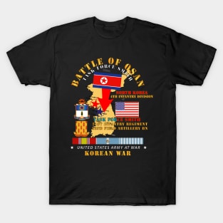 TF Smith - 21st Infantry w KOREA WAR SVC T-Shirt